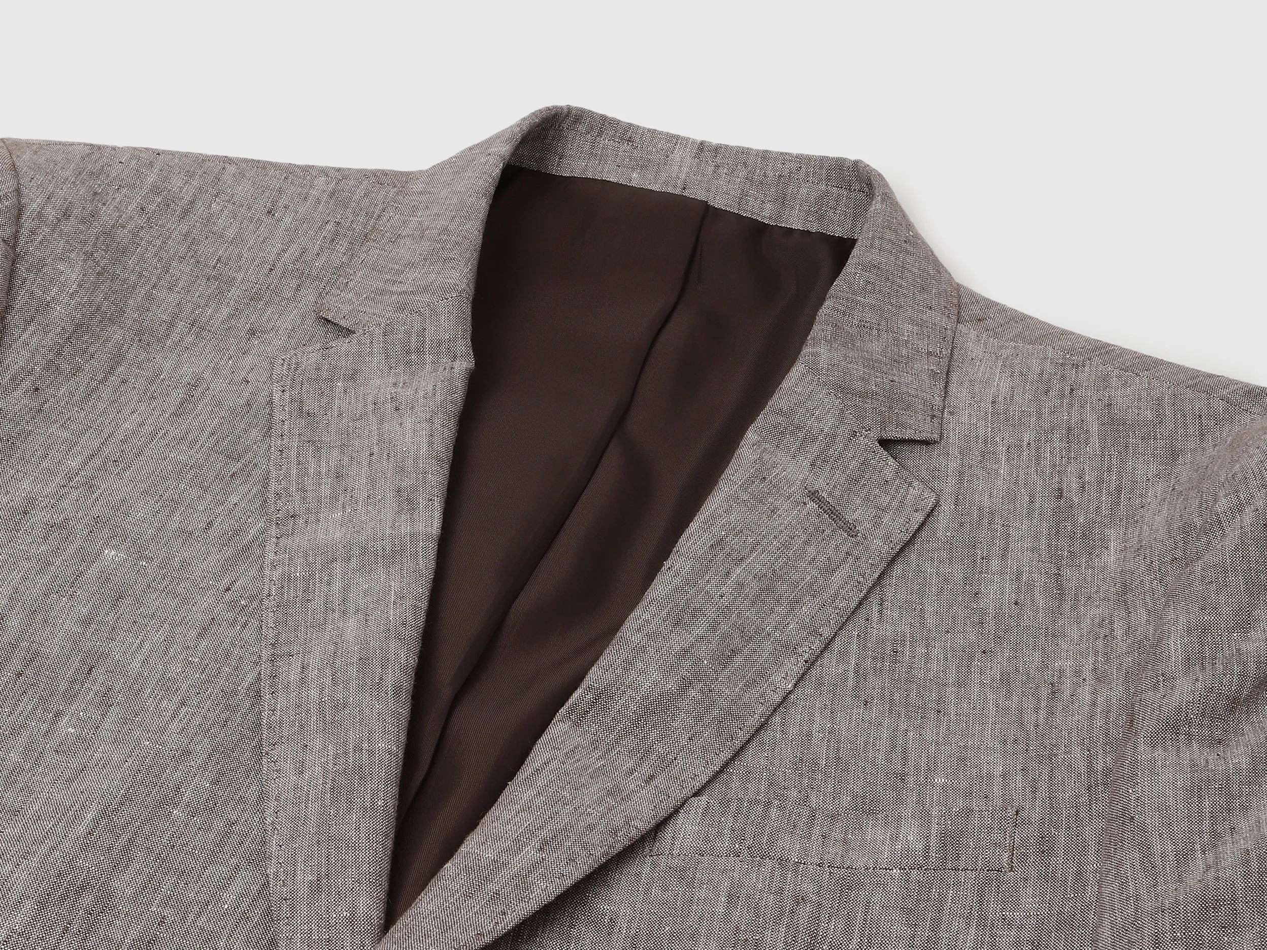 Slim Fit Lapel Collar Solid Blazer