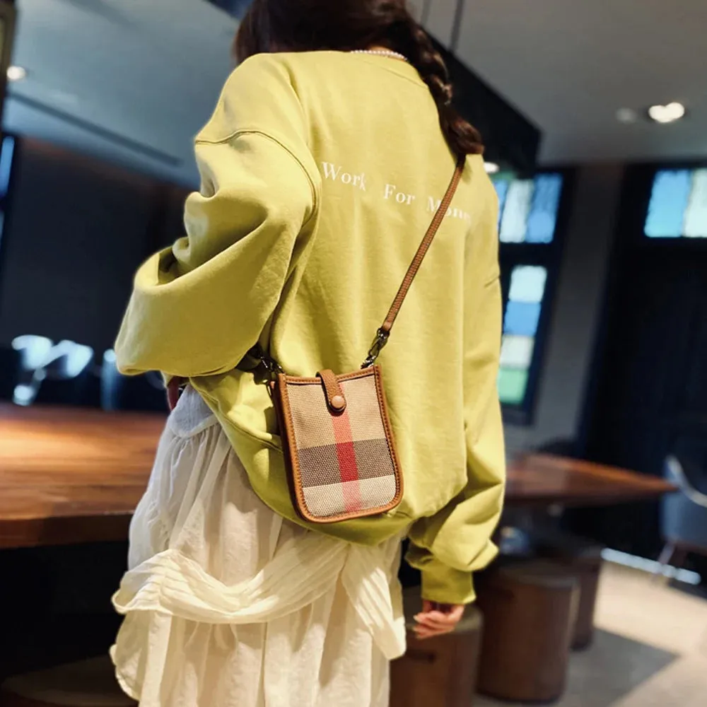Small Leather Sling Mini Purse Handbags