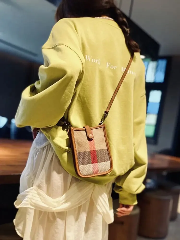 Small Leather Sling Mini Purse Handbags