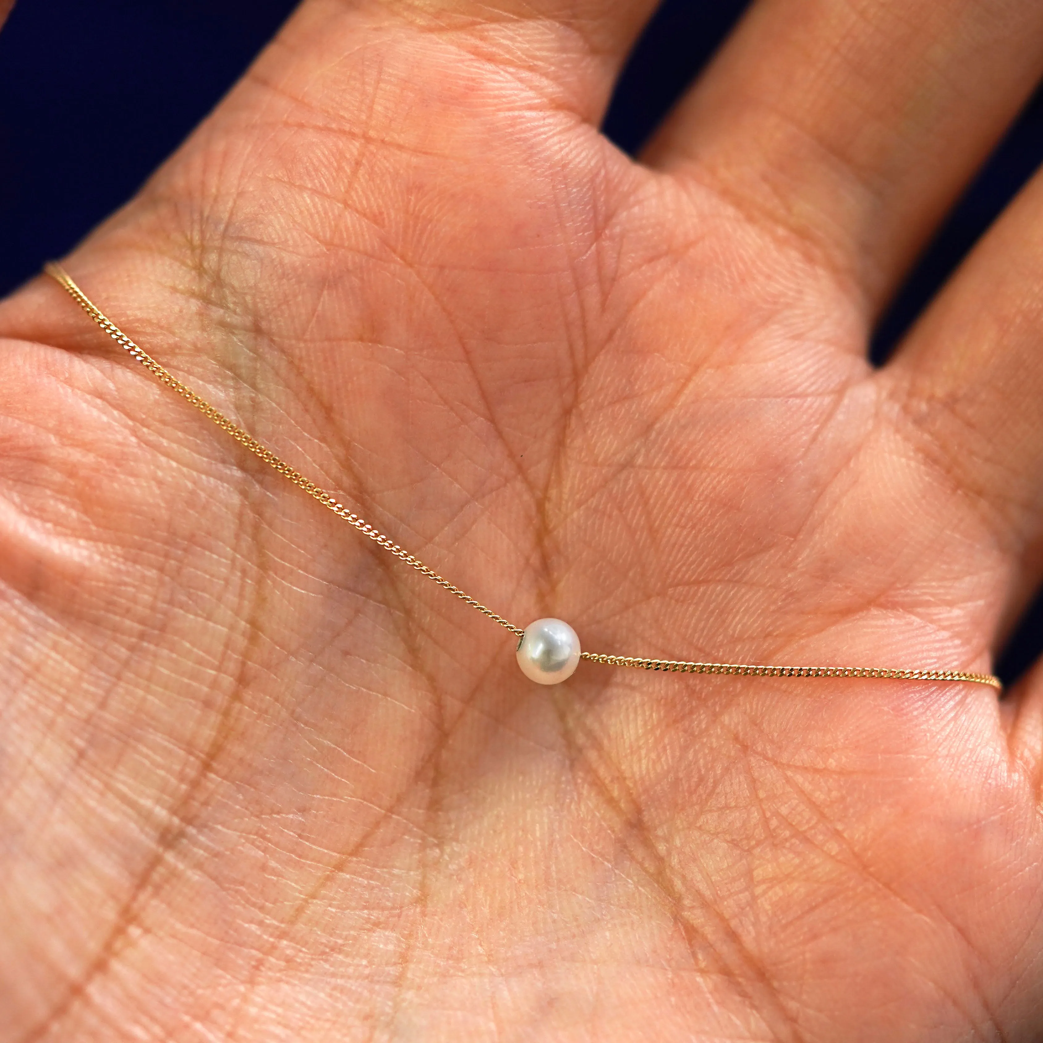 Small Pearl Slide Bracelet