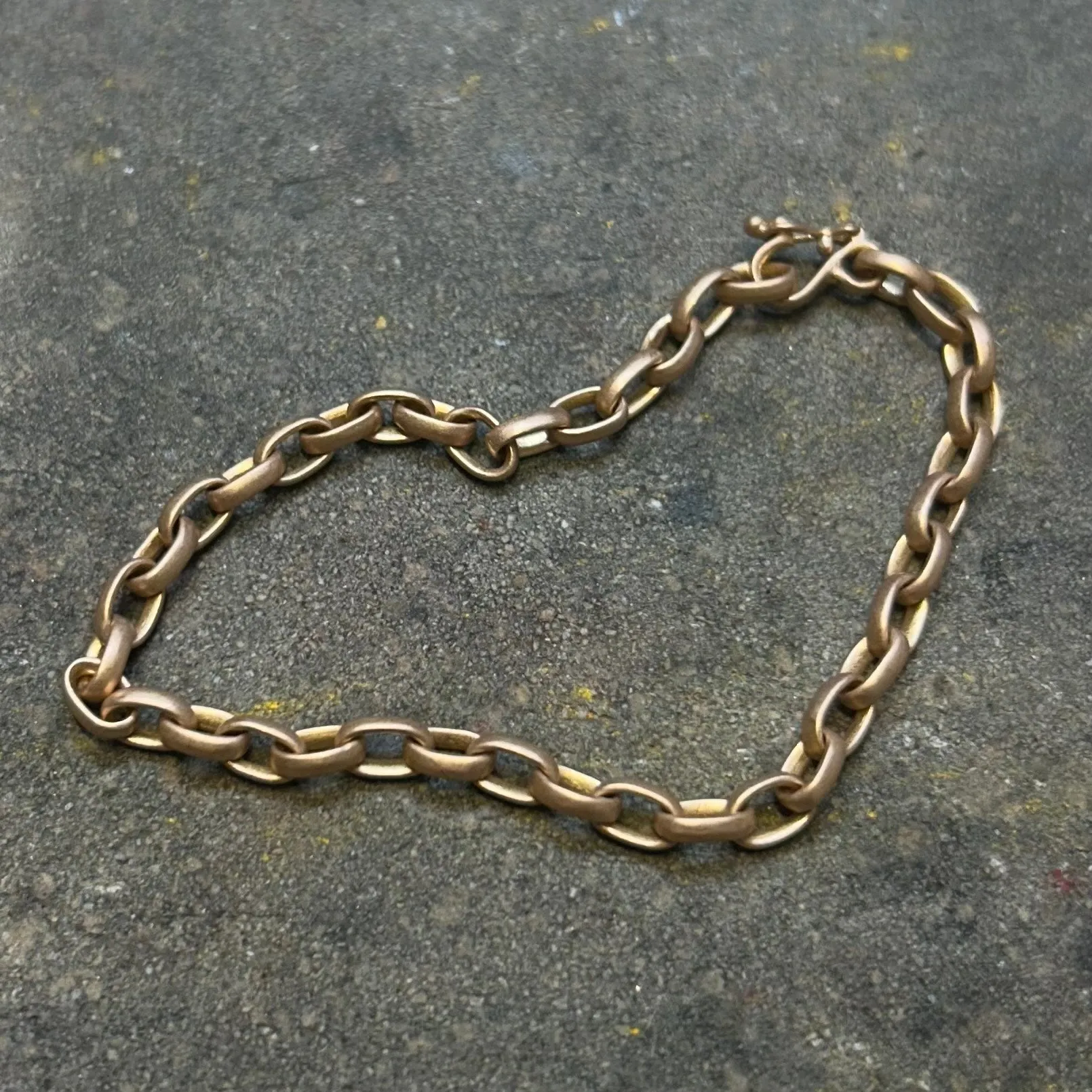 Sonoma Small Link Chain Bracelet in 22K Apricot Gold