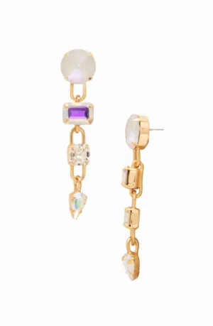 Sorrelli Kelly Statement Dangle Earrings - Bright Gold Icicle