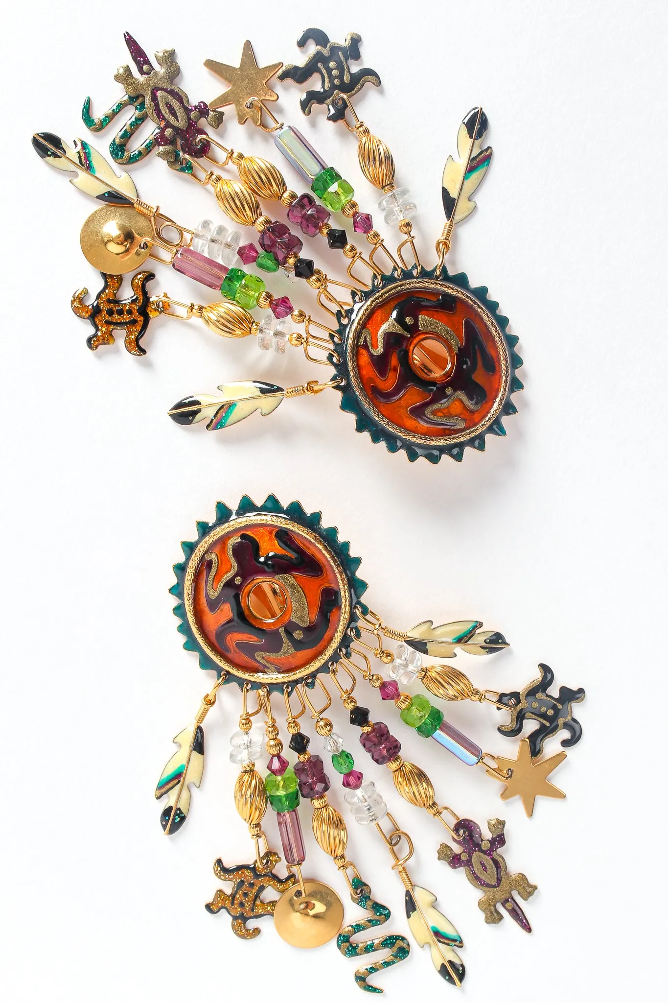 Southwestern Desert Glyph Earrings