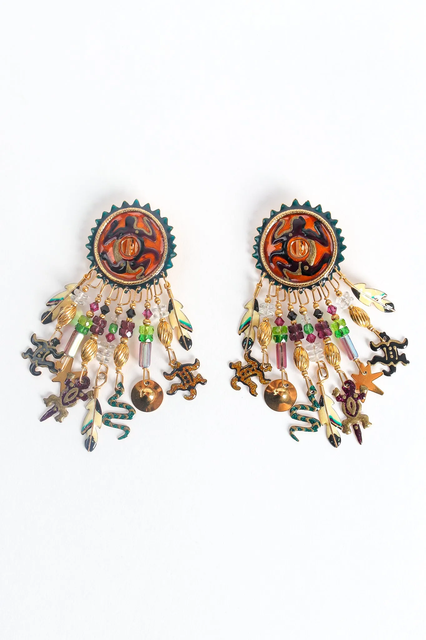 Southwestern Desert Glyph Earrings