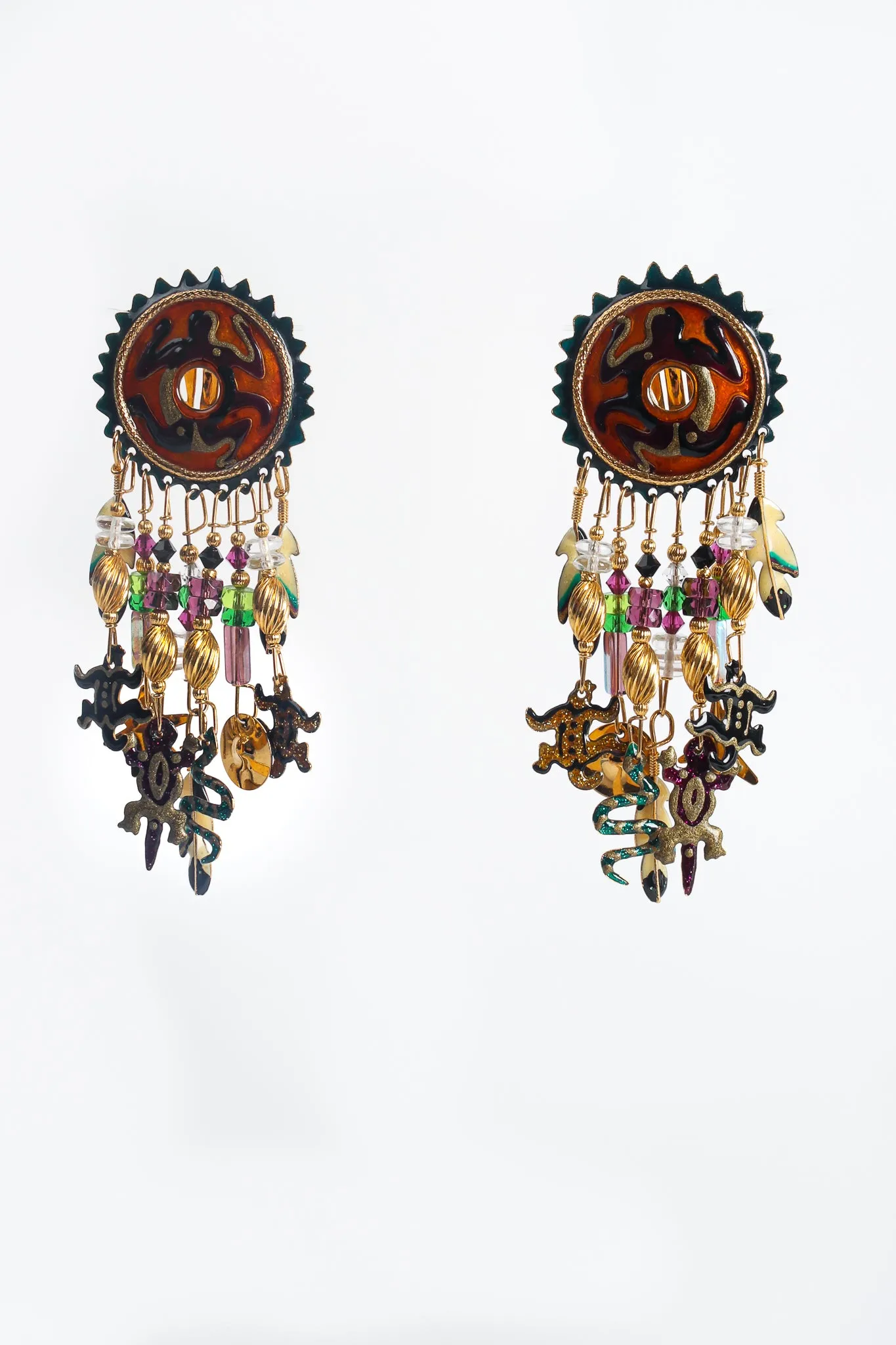 Southwestern Desert Glyph Earrings