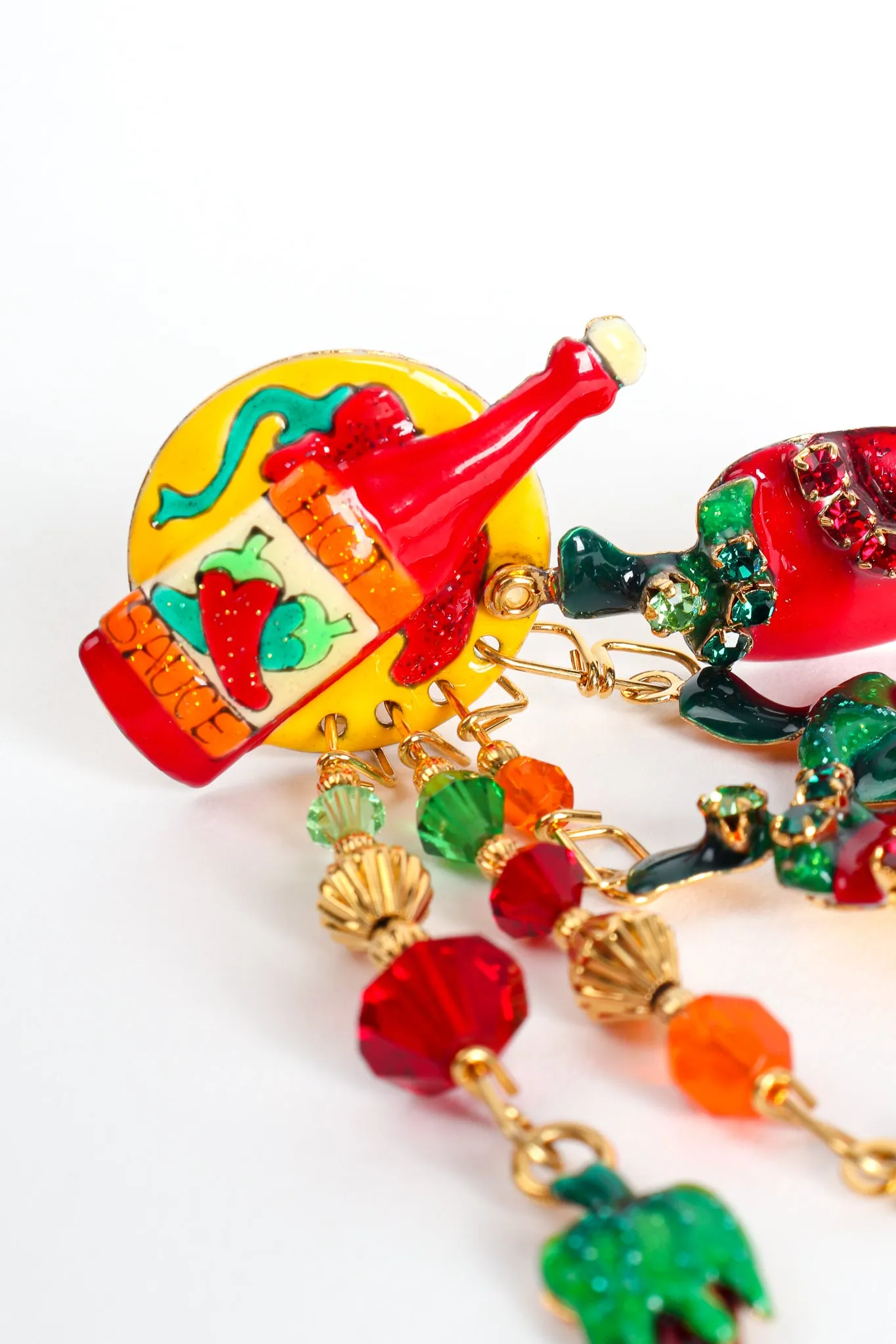 Spicy Hot Chili Earrings