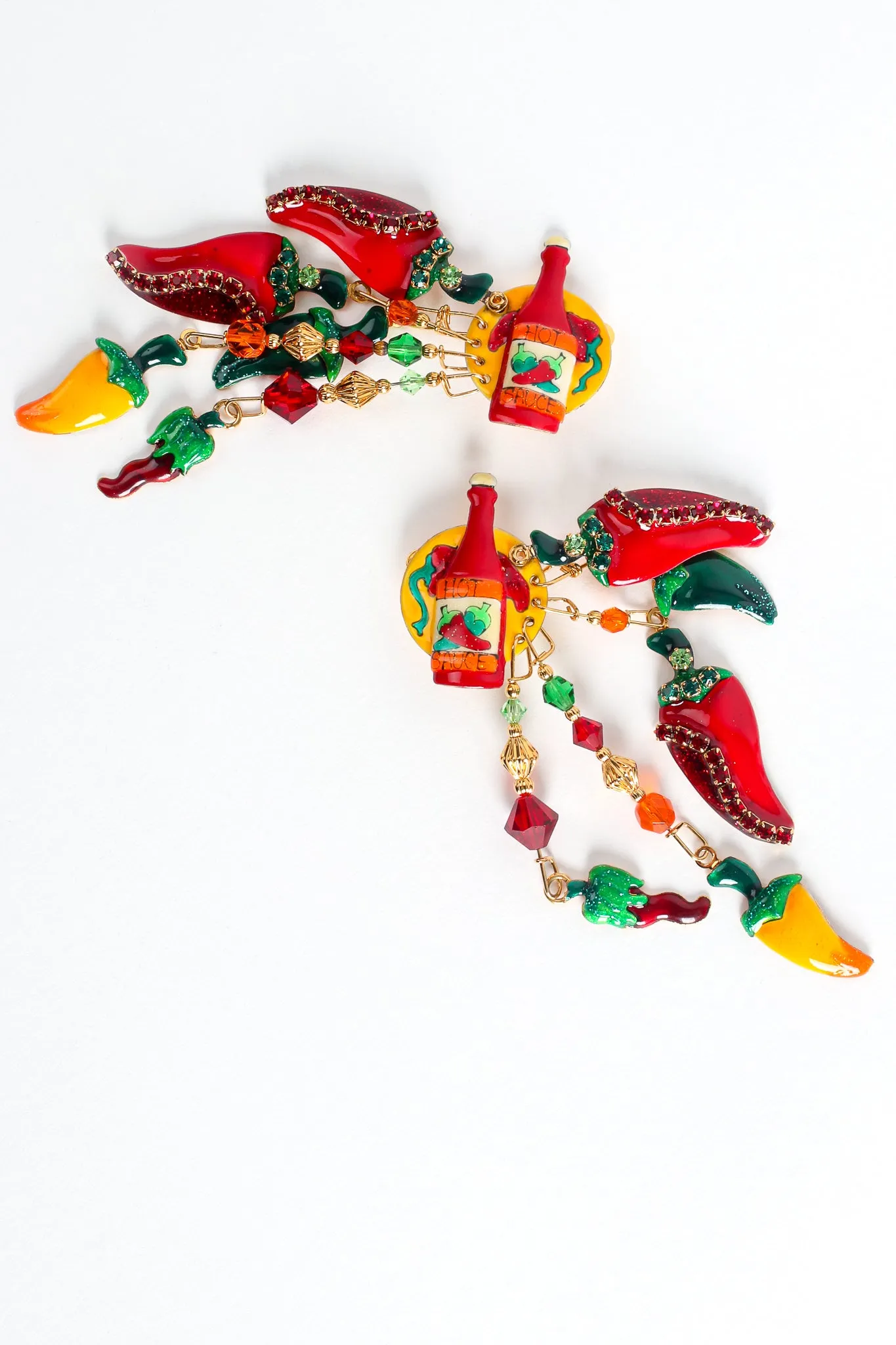 Spicy Hot Chili Earrings