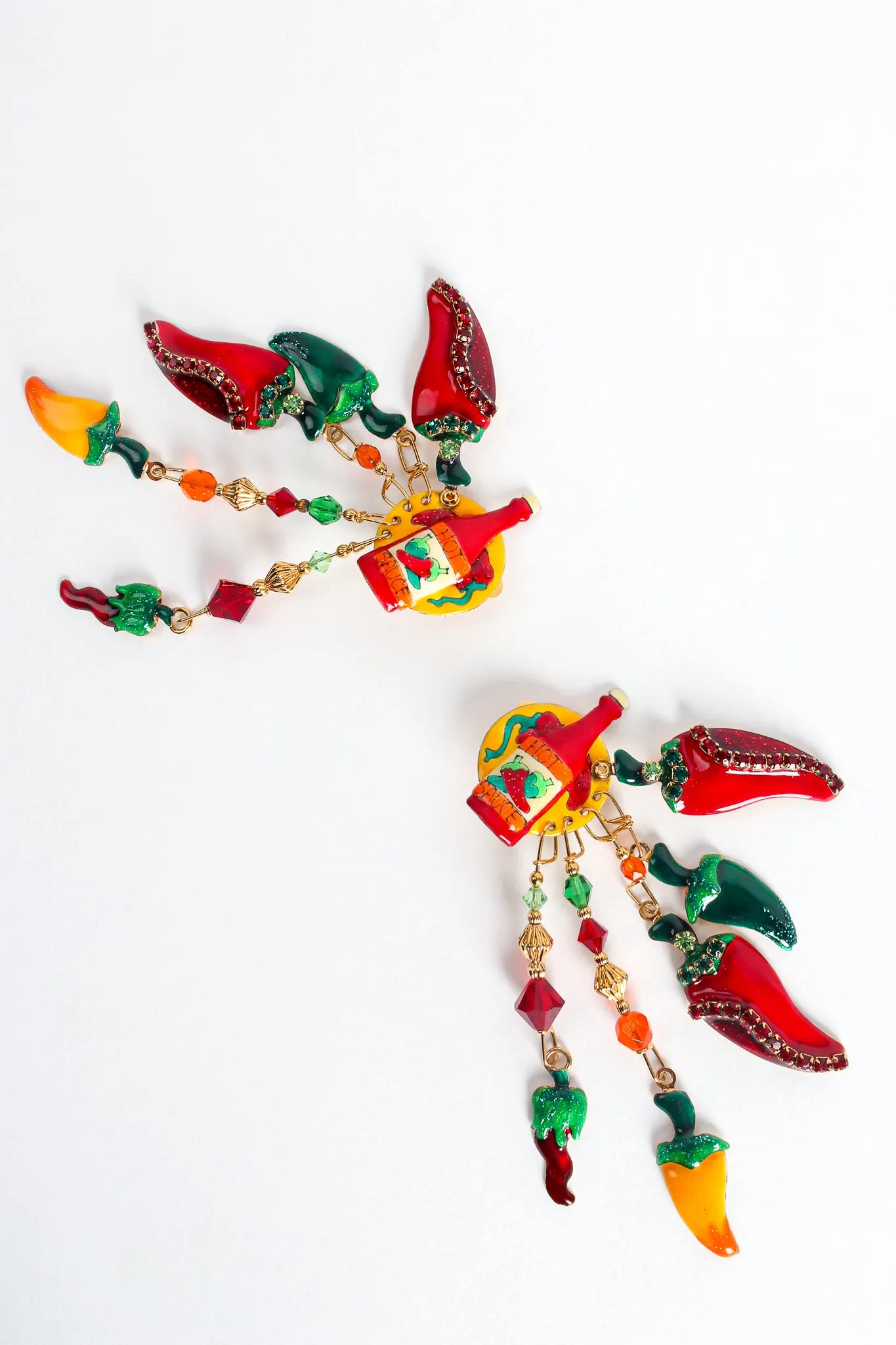 Spicy Hot Chili Earrings