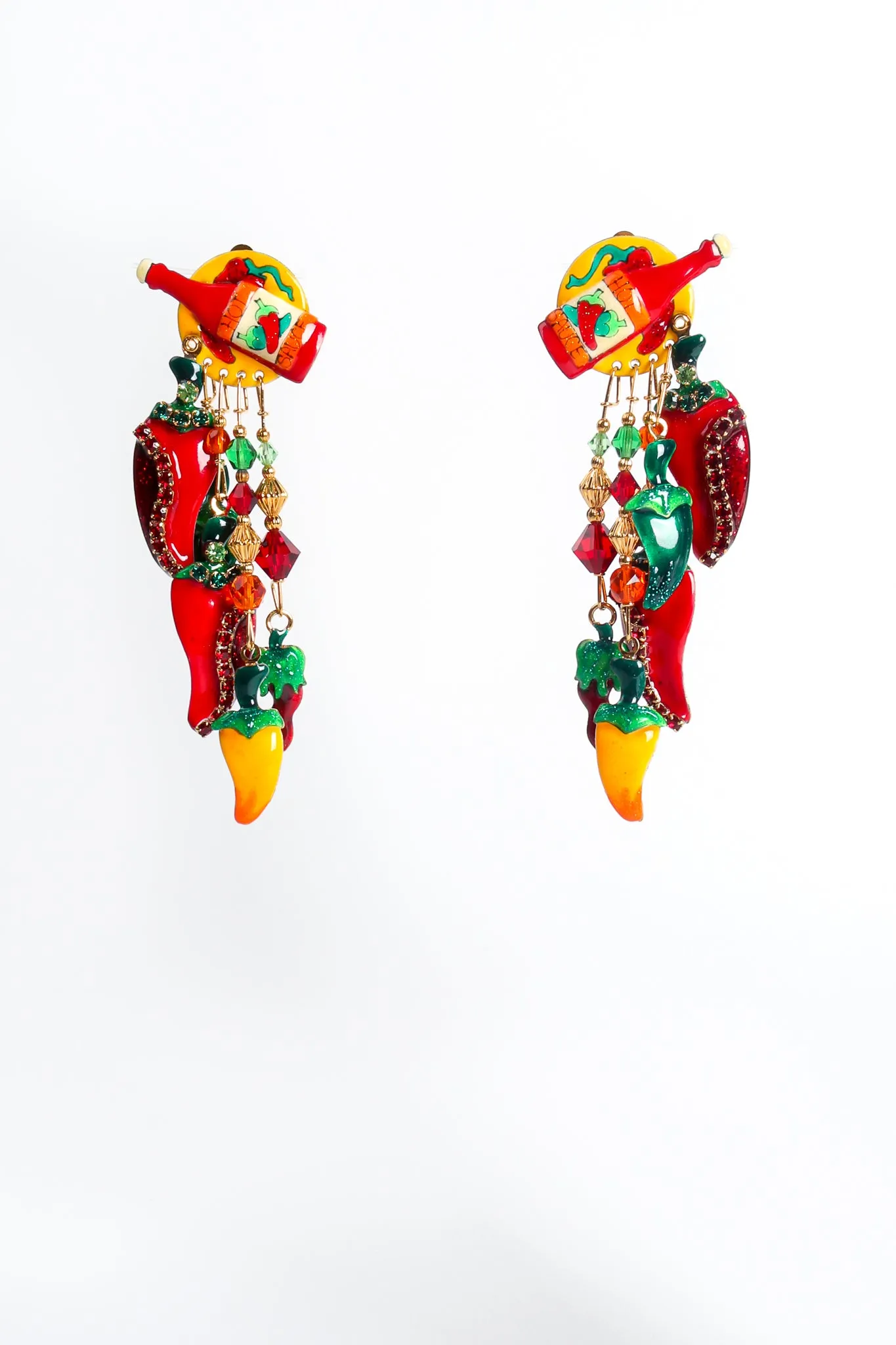 Spicy Hot Chili Earrings