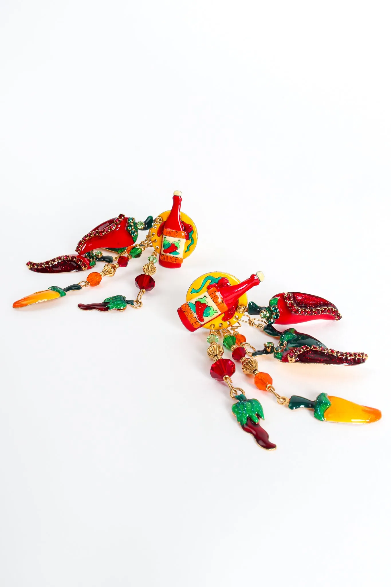 Spicy Hot Chili Earrings