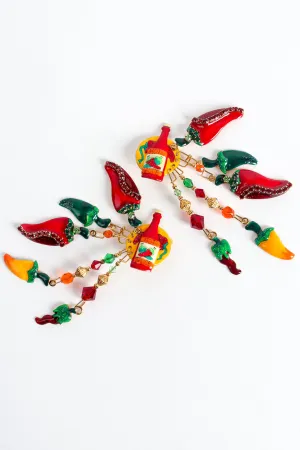 Spicy Hot Chili Earrings