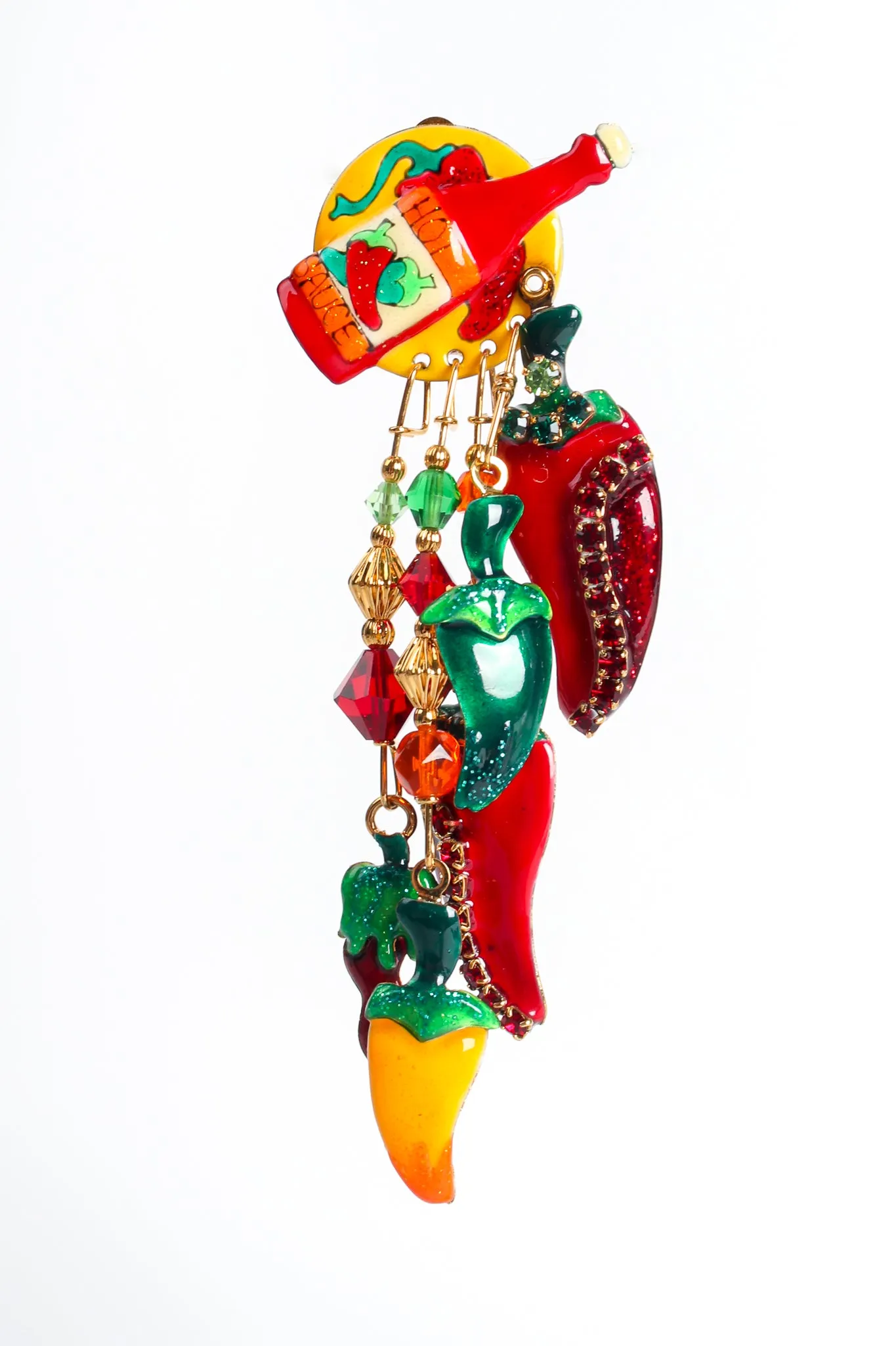 Spicy Hot Chili Earrings