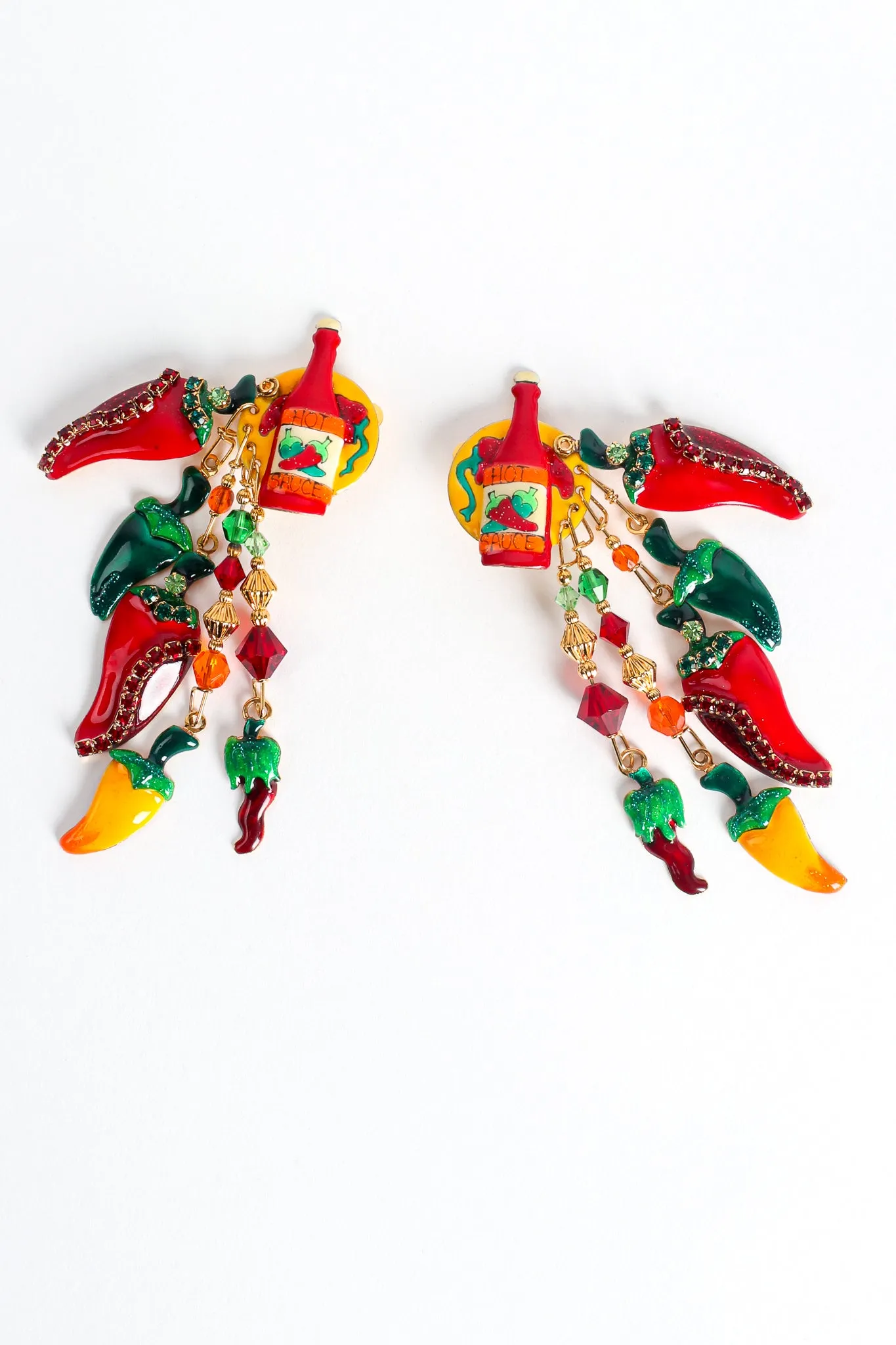 Spicy Hot Chili Earrings