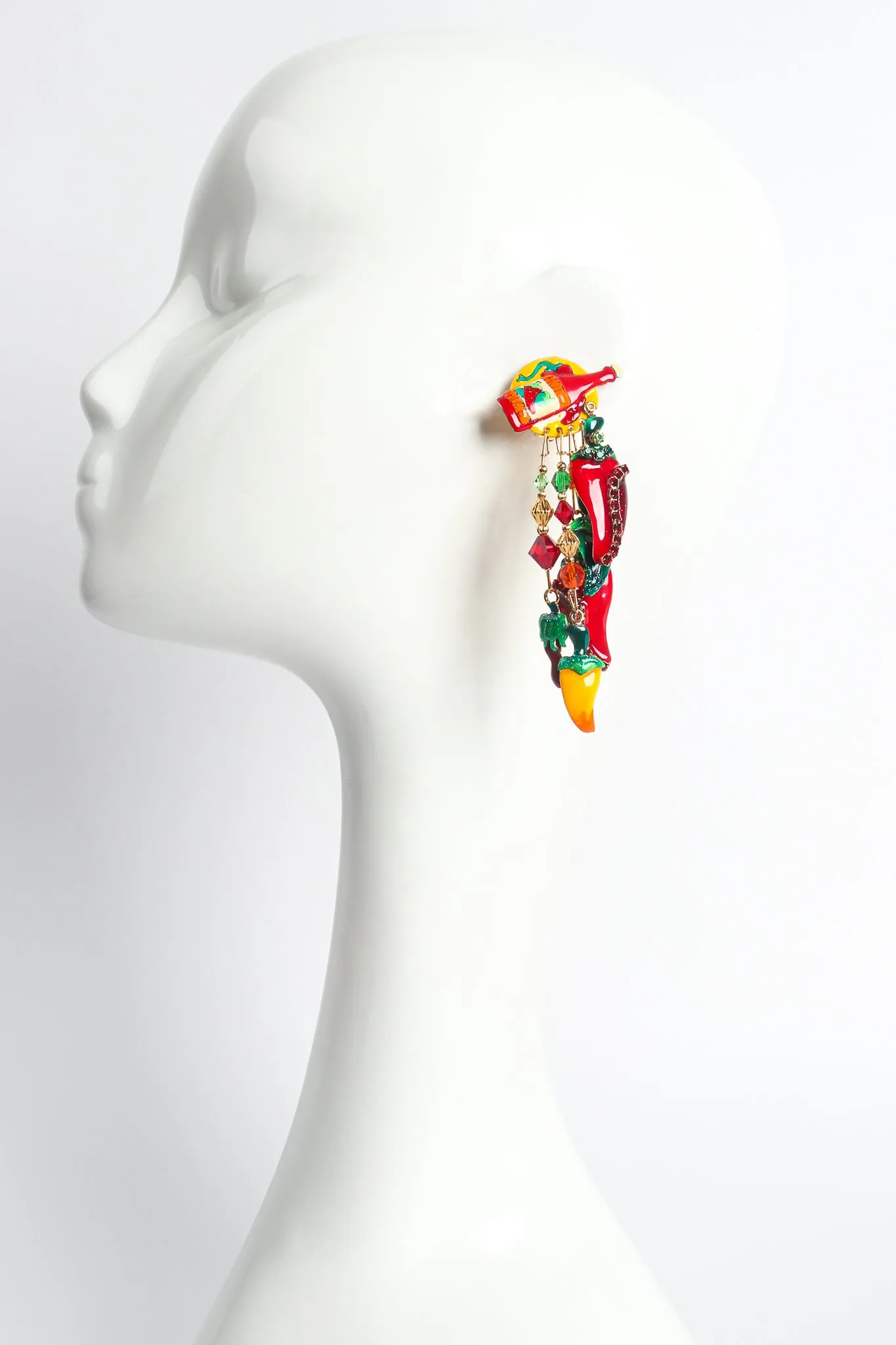 Spicy Hot Chili Earrings