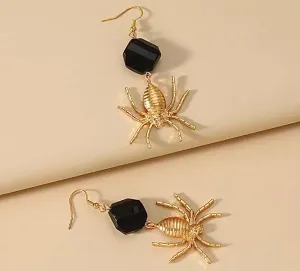 Spider & Rock Earrings
