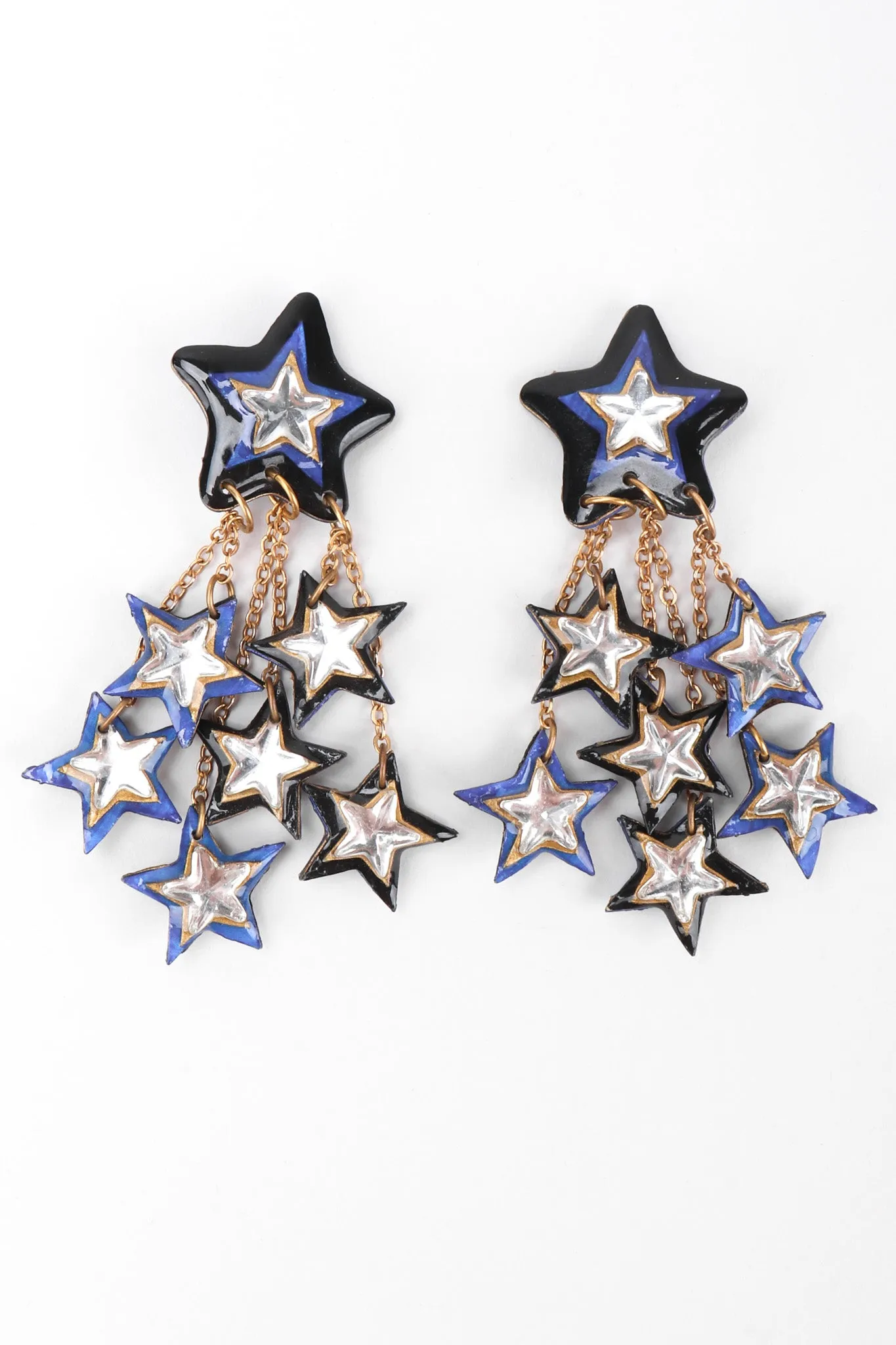 Starry Night Chandelier Earrings