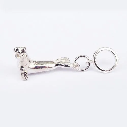 Sterling Silver Elephant Seal Charm