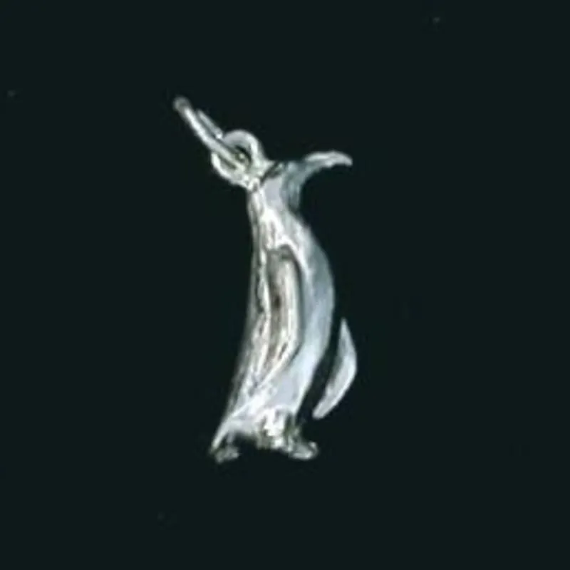 Sterling Silver Emperor Penguin Charm