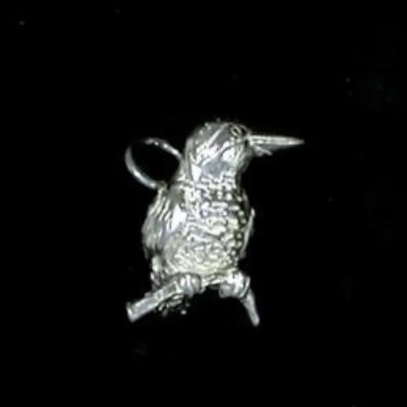 Sterling Silver Kingfisher Charm