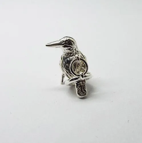 Sterling Silver Kingfisher Charm