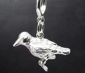 Sterling Silver Kingfisher Charm