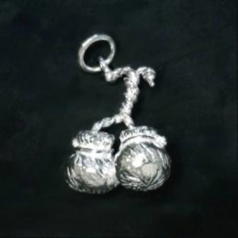 Sterling Silver Poi Charm or Earrings