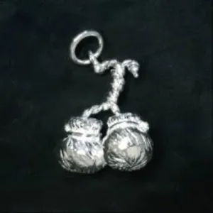 Sterling Silver Poi Charm or Earrings