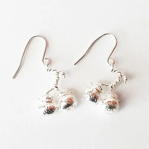 Sterling Silver Poi Charm or Earrings