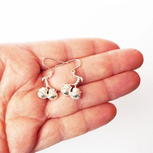 Sterling Silver Poi Charm or Earrings