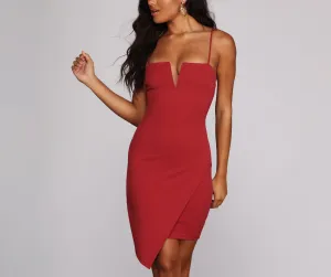 Straight To The Charming Point Mini Dress
