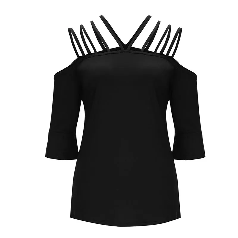 Strapped Off Shoulder  Blouse