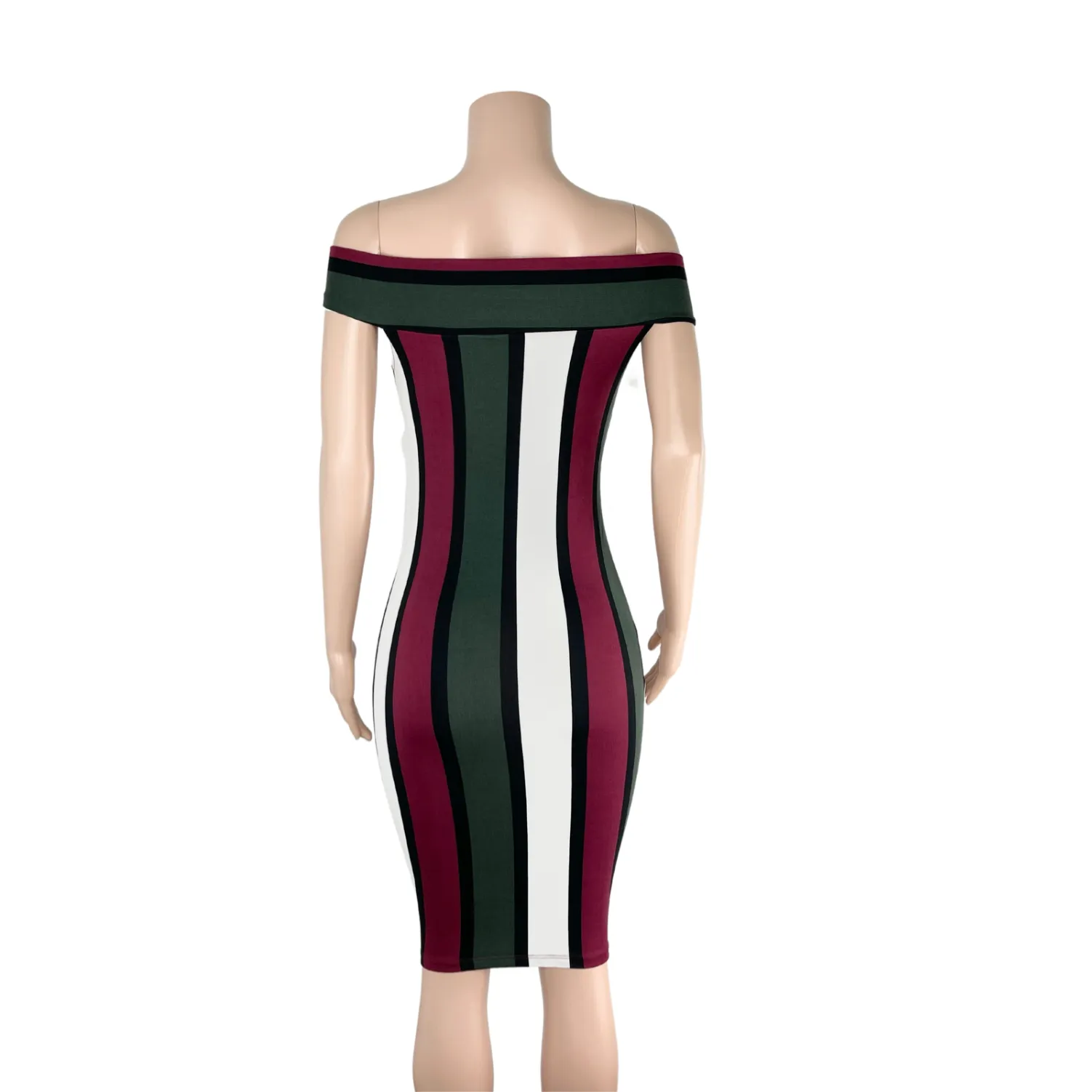 Stripe Me Down Bodycon Dress