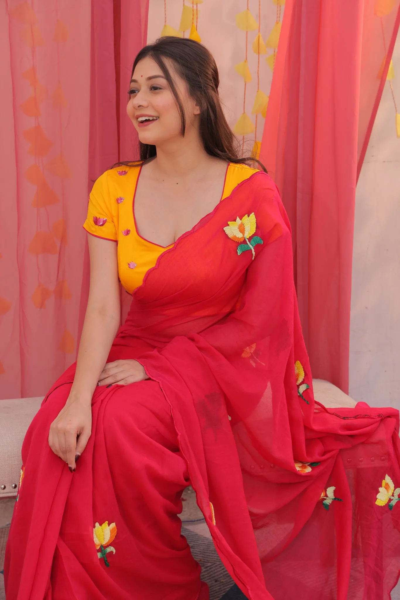 Suchi Poddo Holud Blouse