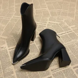 Sundown Style | Shiny Tip Chelsea Boots