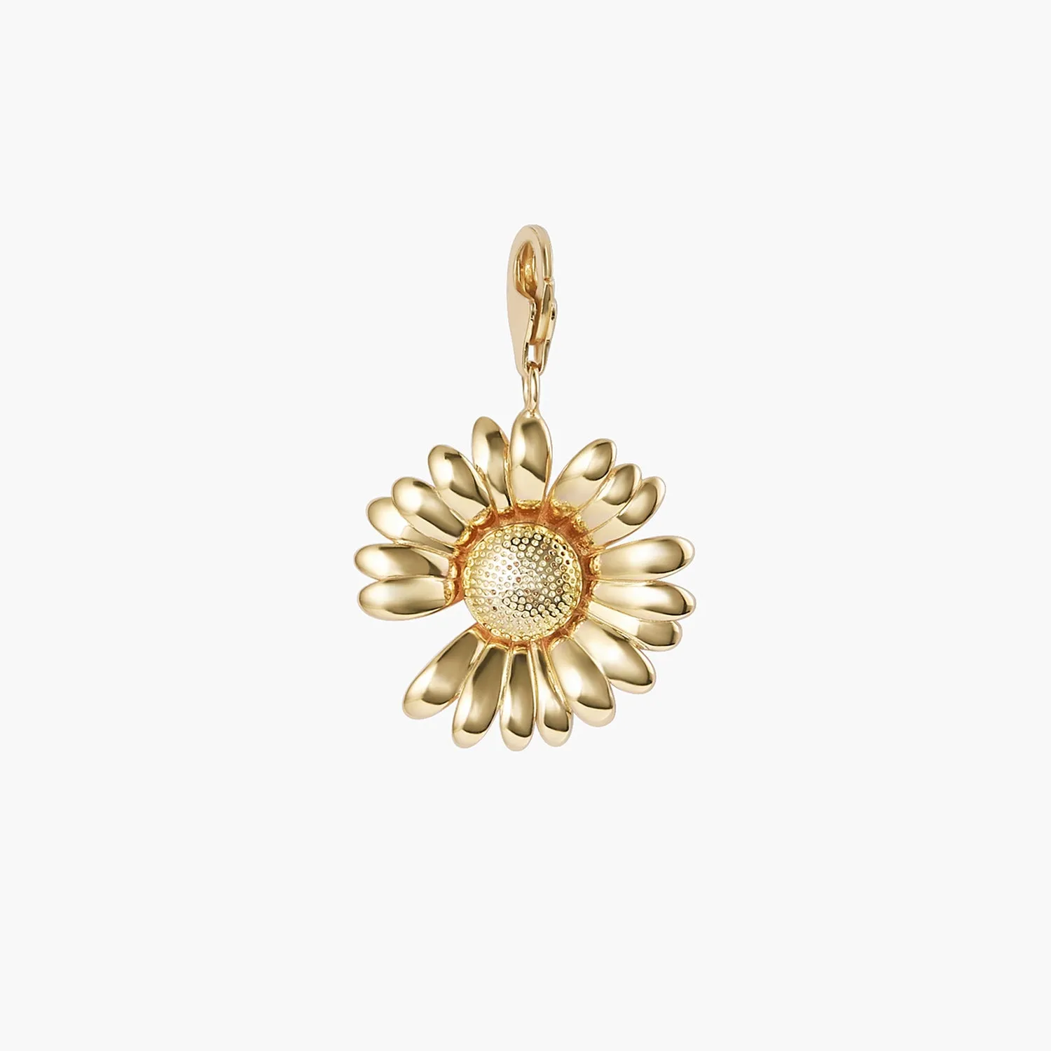 Sunflower Charm Pendant