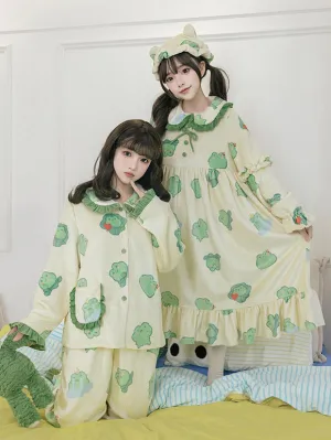 Sweet Lolita Dress Long Sleeves Ruffles Lolita Dress
