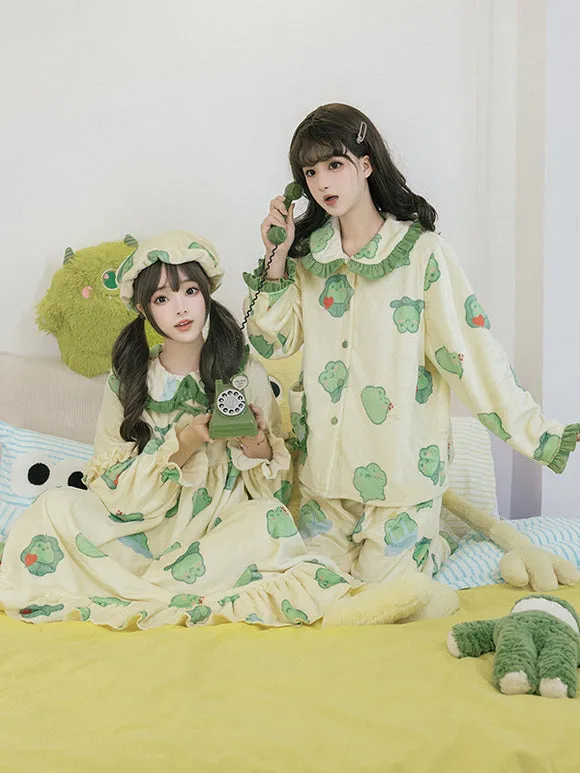 Sweet Lolita Dress Long Sleeves Ruffles Lolita Dress
