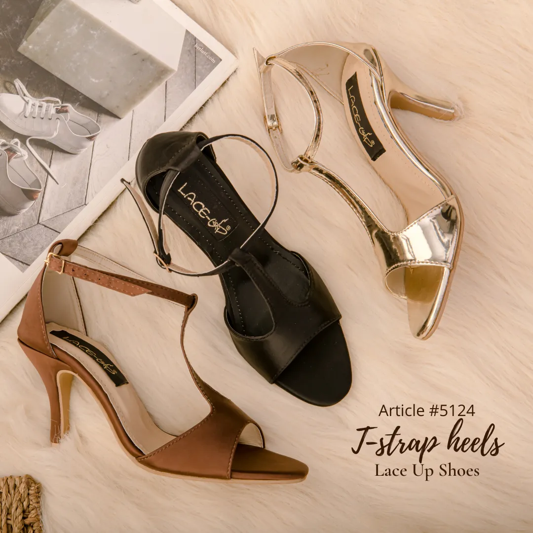 T-strap Heels