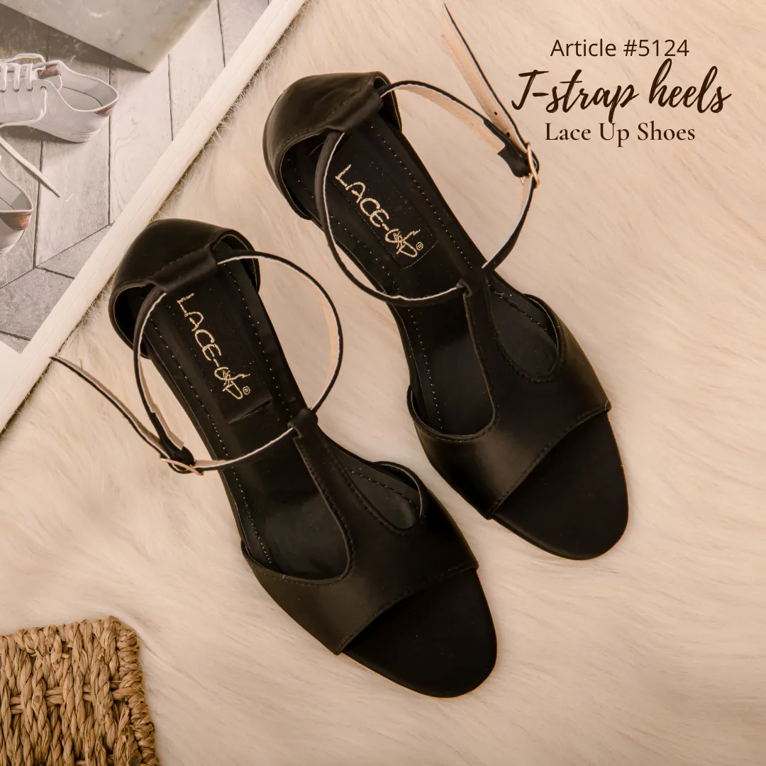 T-strap Heels