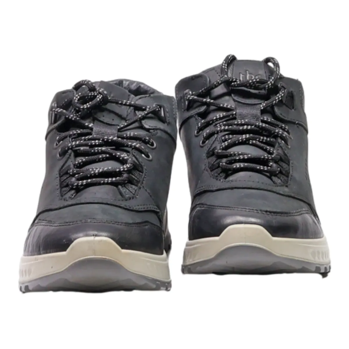 TBS Chukka Boots Black Leather Mens UK 9