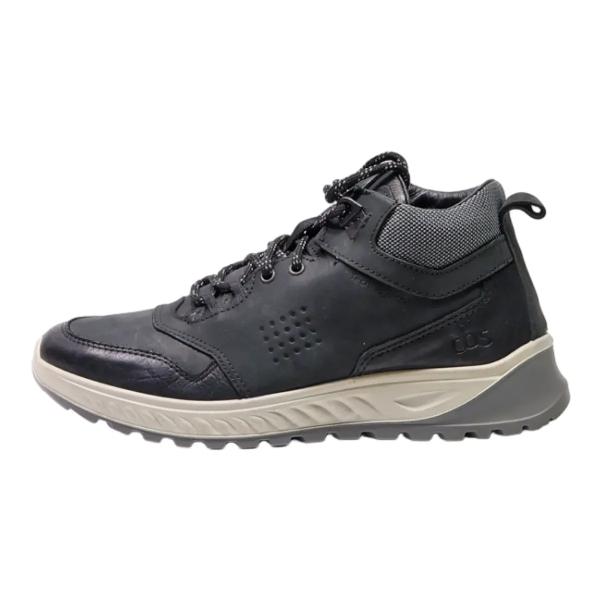 TBS Chukka Boots Black Leather Mens UK 9