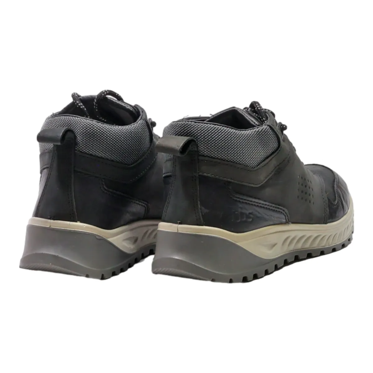 TBS Chukka Boots Black Leather Mens UK 9