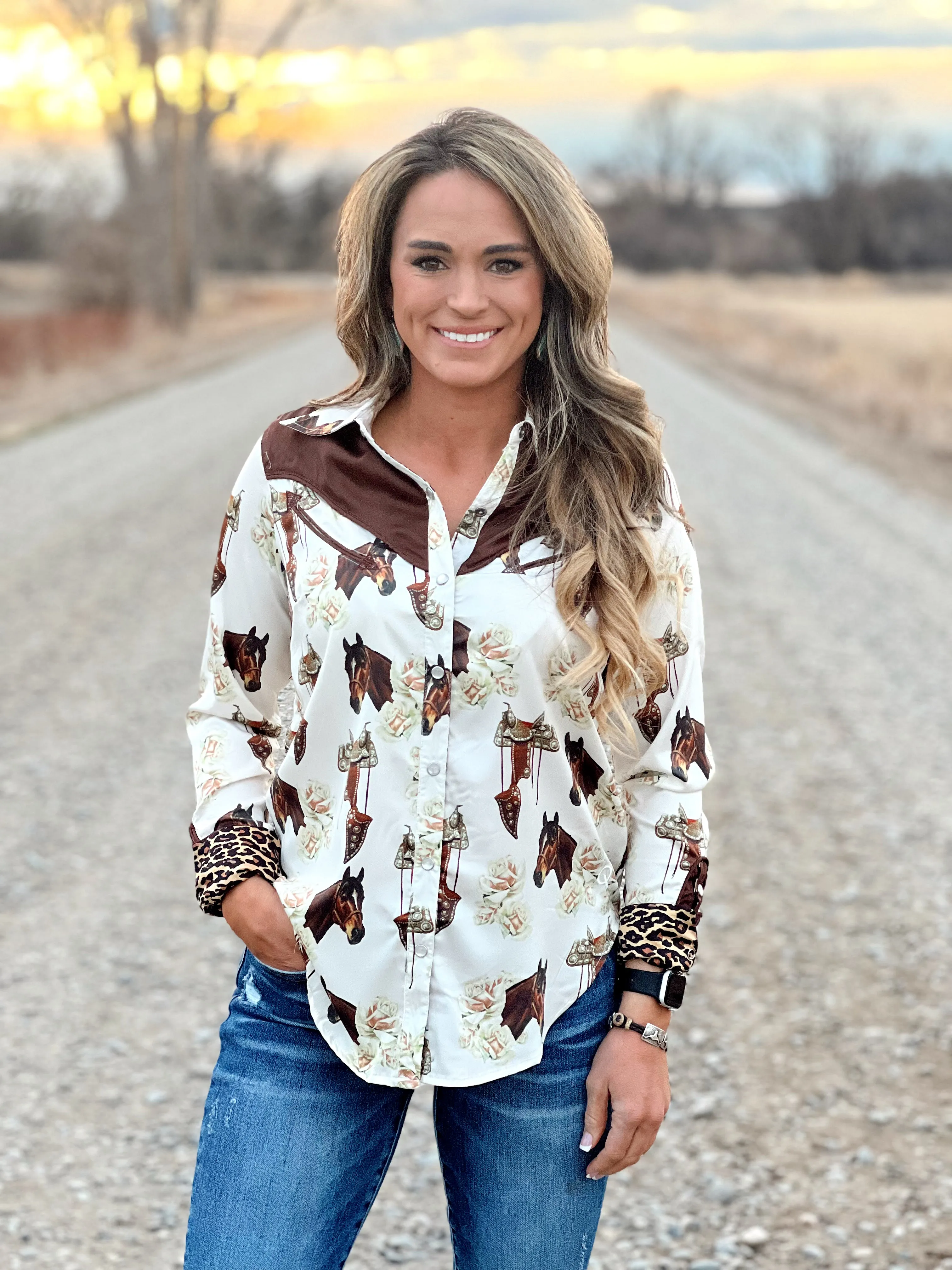The Classic Western Button Up