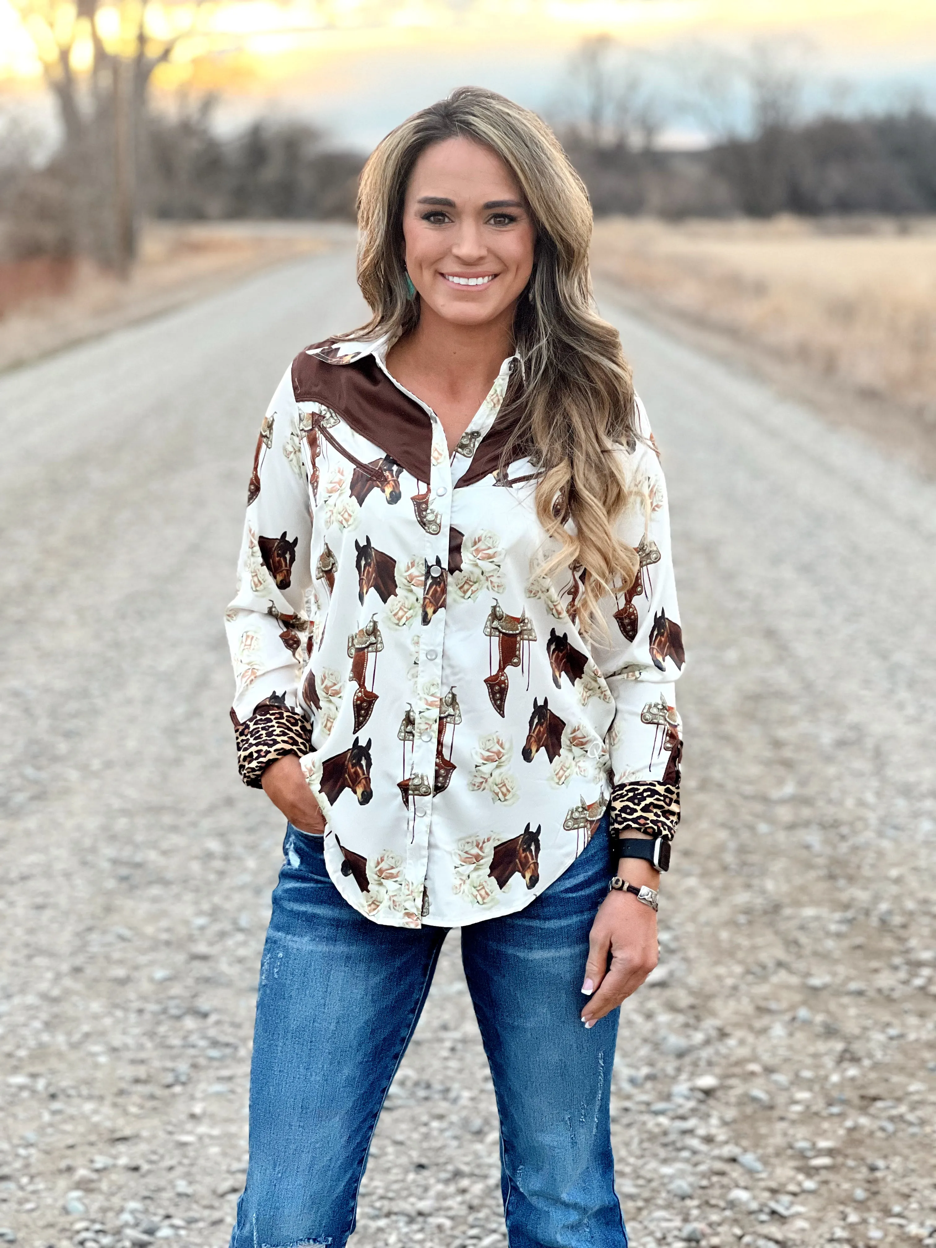 The Classic Western Button Up