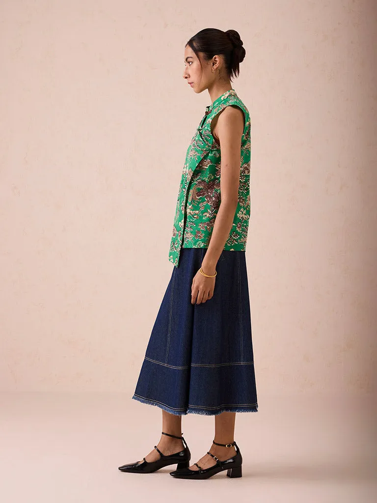 The Evergreen Luck Cheongsam Blouse