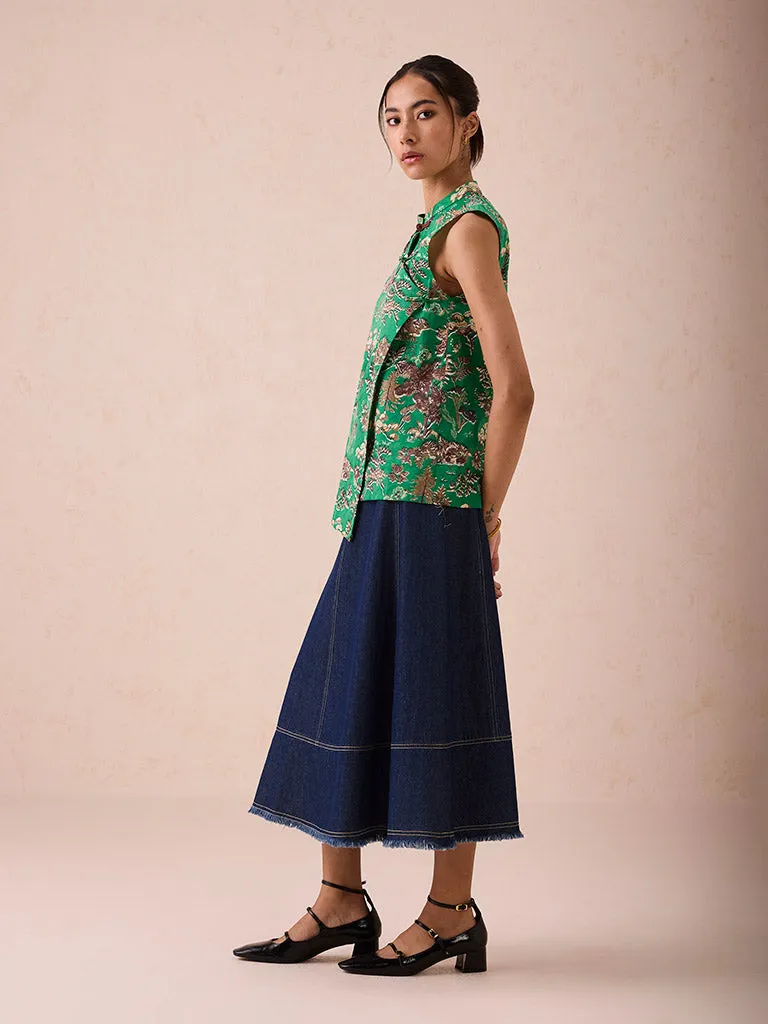 The Evergreen Luck Cheongsam Blouse