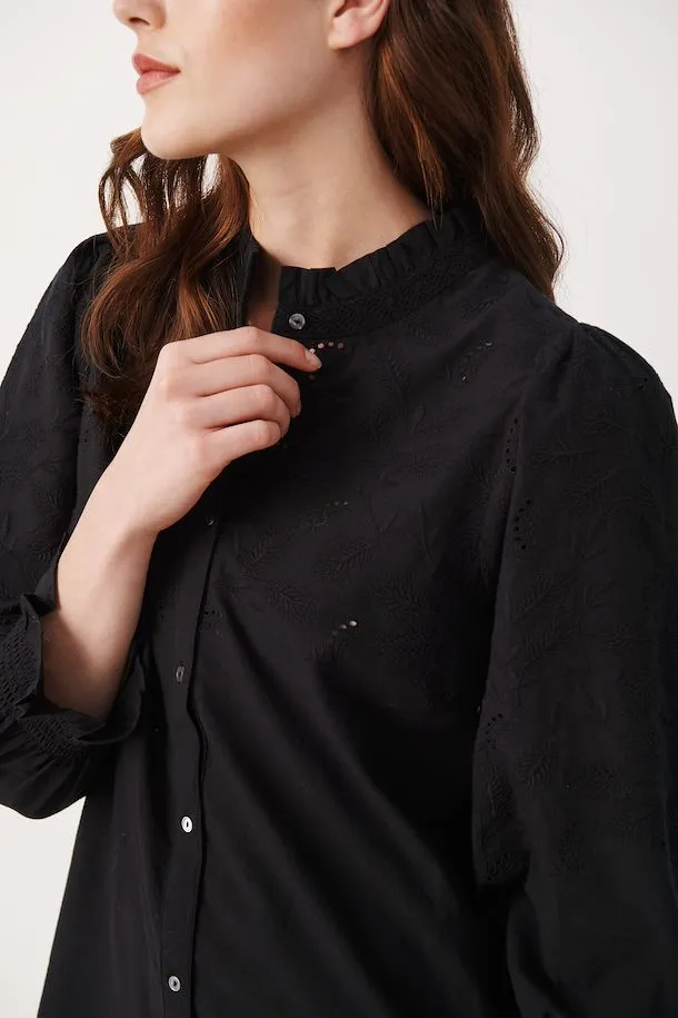 The Kilja Blouse by Part Two - Black - PLUS