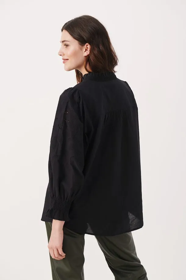 The Kilja Blouse by Part Two - Black - PLUS