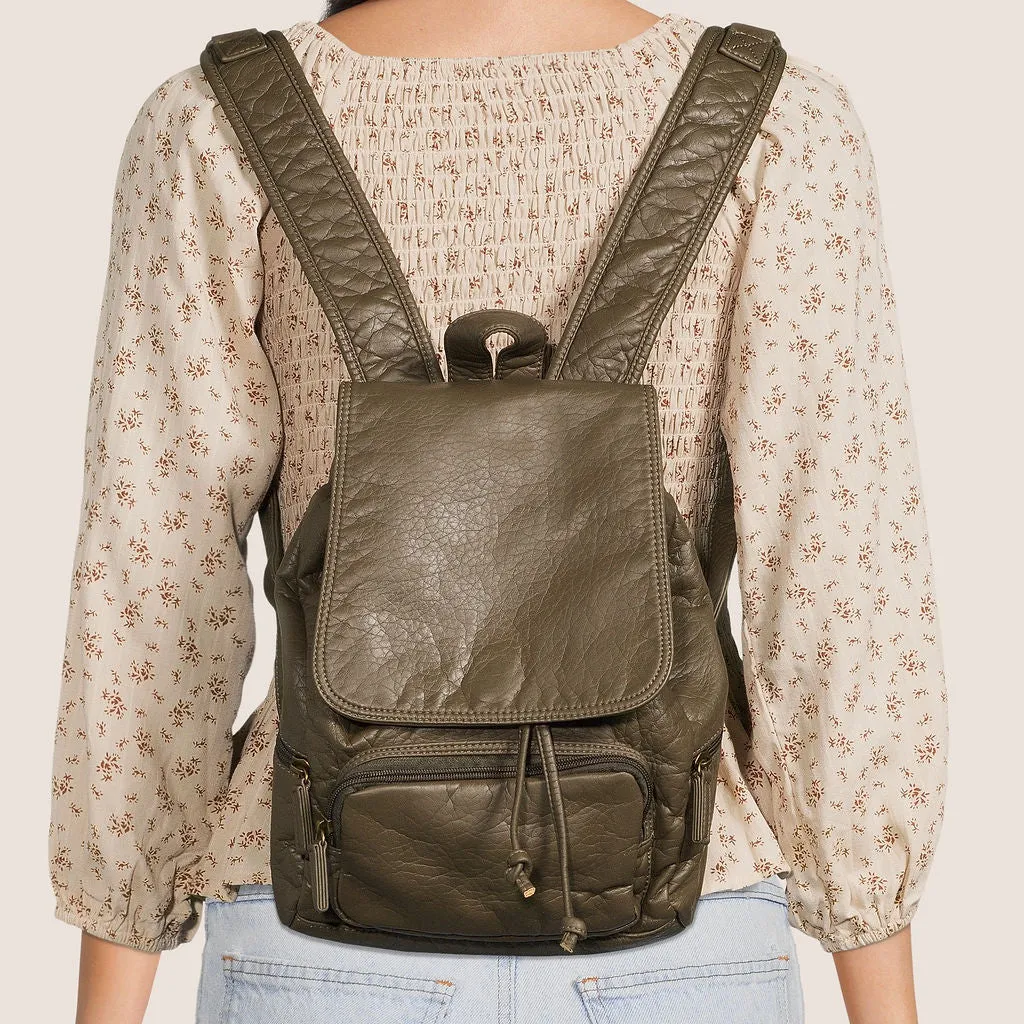 The Marion Backpack - Rose Pink