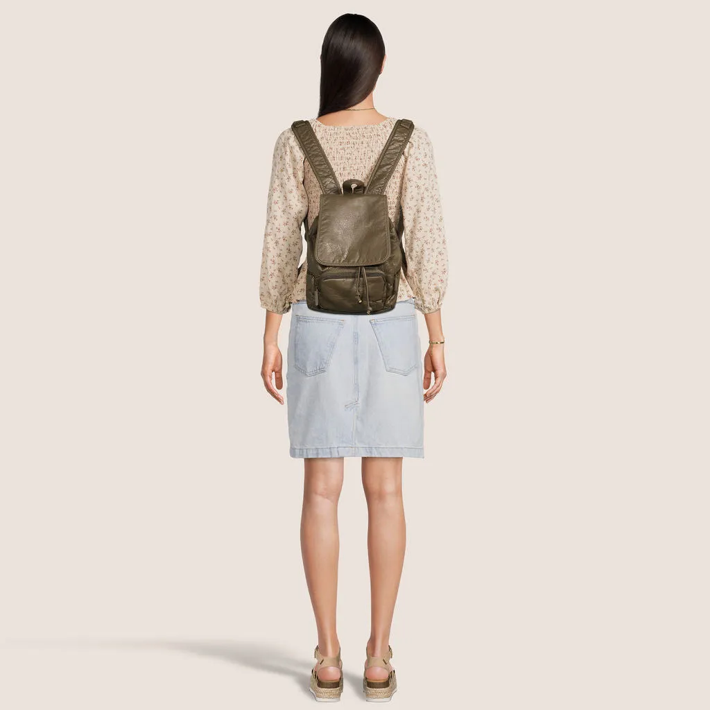 The Marion Backpack - Rose Pink